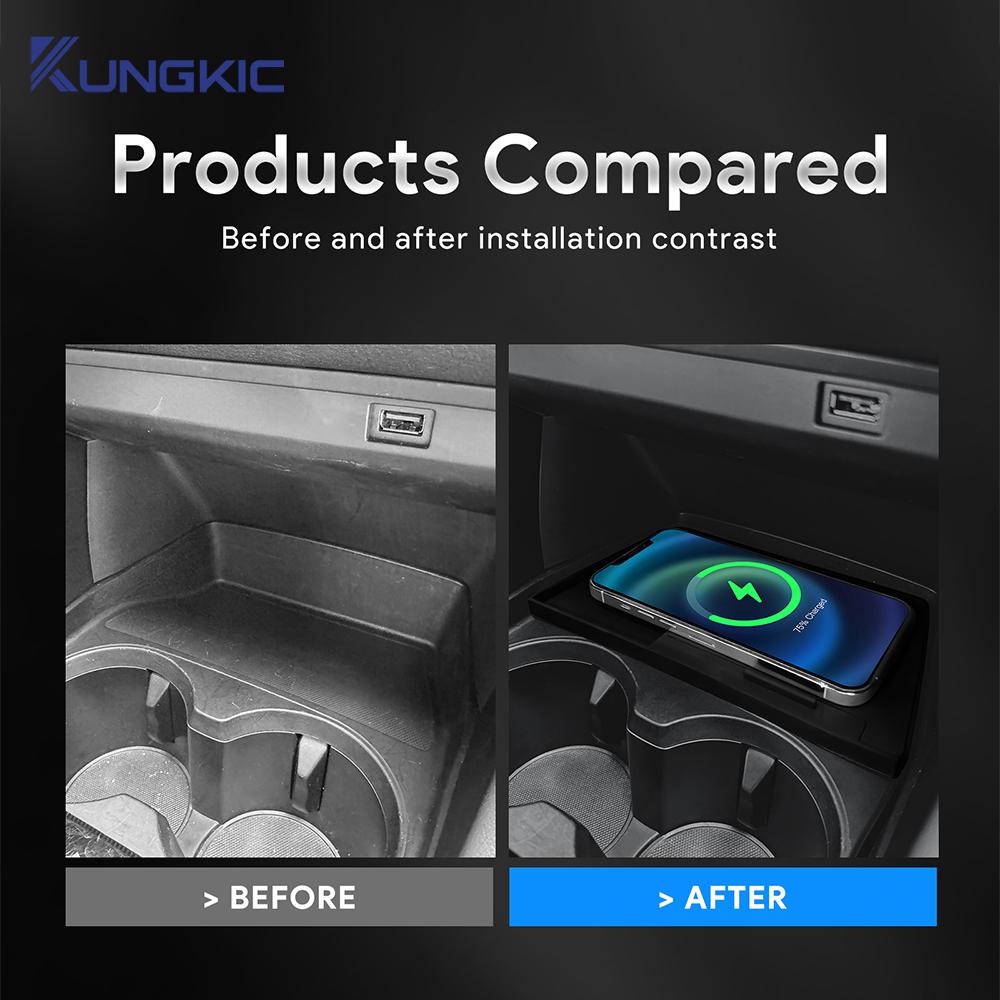 Car Wireless Charger For Mazda 3 Axela BP 2019 2020 2025 2025-2025 For iphone Mobile Phone PVC Charging Holder Fast Wirelessly