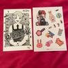 [USED] Kindergarten WARS Rita Postcard Sticker (Overseas Limited Edition)