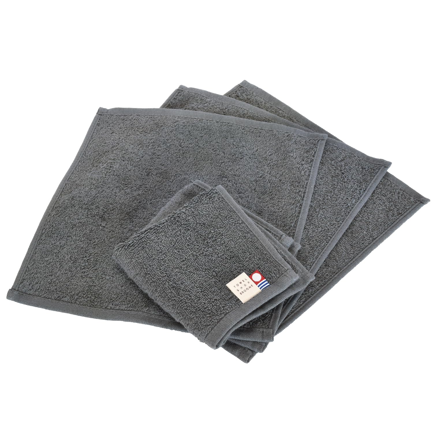 

Набор полотенец для рук Bloom Imabari Certified, 4 шт., Field, Мягкие, Впитывающие, Быстросохнущие, Сушка, Для улицы, 100% хлопок, (Древесный уголь