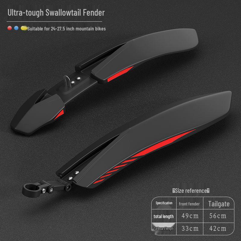 Universal Mountain Bike Mudguard for 24-27.5 Inch Bikes