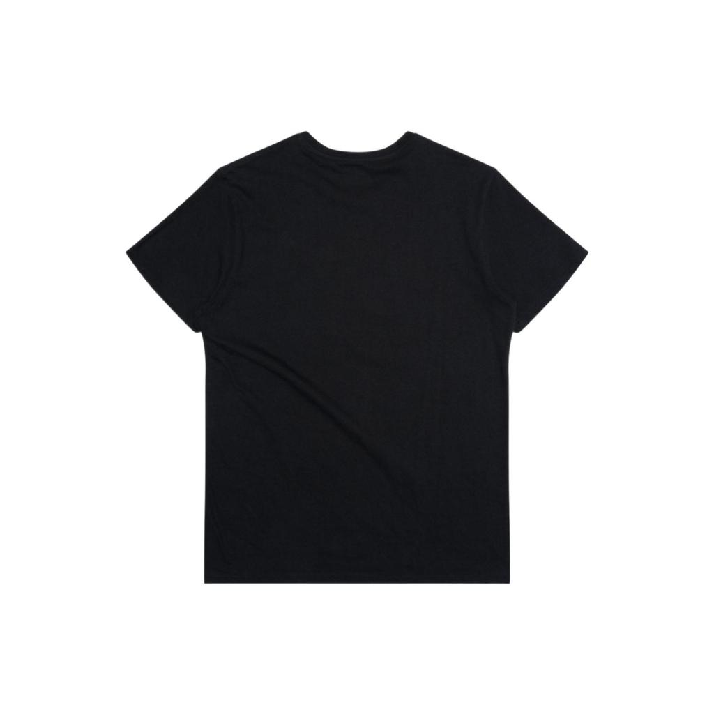 Levis Letter Logo Print Crew Neck Short Sleeve T-Shirt Men Tops Black 22495-0041
