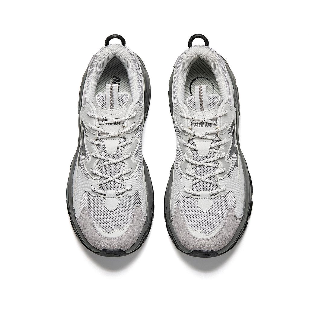 Anta Star Tracing Abrasion Resistant Slip Resistant Casual Shoes Men's Microchip Gray/Pigeon Gray 912548831-4