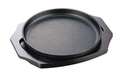 Sangyo Steak Plate, 17cm, Round, 04-17, Cast Iron, China, PIS1901