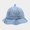 Versatile Plaid Bucket Cap Japanese Women's Sun Hat Fashion Fisherman Caps  Travel