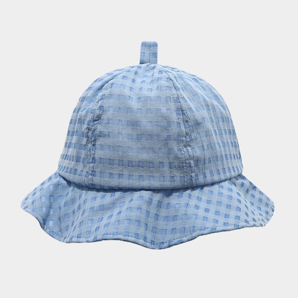 Versatile Plaid Bucket Cap Japanese Women's Sun Hat Fashion Fisherman Caps  Travel