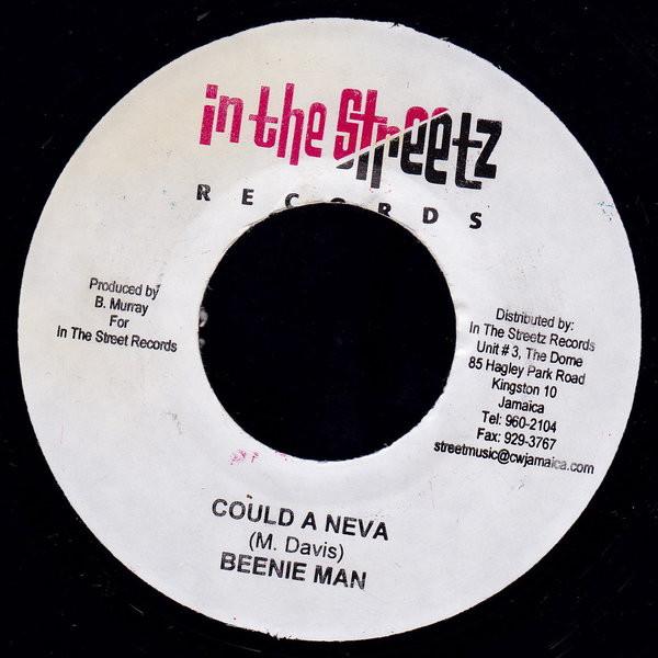 

7inch Record BEENIE MAN Could A Neva NONE In The Streetz 2006 Jamaica Reggae Ska Dub Used