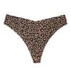 Women's Spring and Summer Sexy Leopard Print Comfortable Stretch Not To Pull A Piece of Thong Underwear