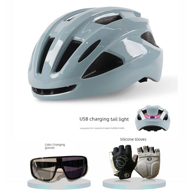 Bicycle Helmet Men and Women Riding Equipment Integrated Roller Skating Casual Mountain Highway Bicycle Helmet Suit