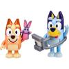 Takara Tomy Bluey Figurine Set with Accessories and Photo Props for Kids