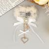 Heart Bow Tassels Hairclip Subculture Girl Women Temperament Elegant Edge Clip Hair Accessories Barrettes