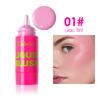 Clubday Liquid Blush Shimmer Drop Face Makeup Moisturizing Long-Lasting Waterproof Natural Glow Cheek Tint Professional Cosmetics