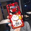 Maneki Neko Lucky Money Cat Cover For Samsung Galaxy S23 S24 S25 Ultra S21 S22 S20 S9 S10 Plus S21 FE S24 FE Phone Case