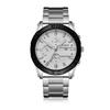 Fashion Business Function Quartz Men'S Watch Calendar Men'S Steel Strap Watch