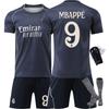 Jersey Set Mbappe 9 Short Sleeve Soccer Uniform Adult Youth 2024/25 Fan Edition