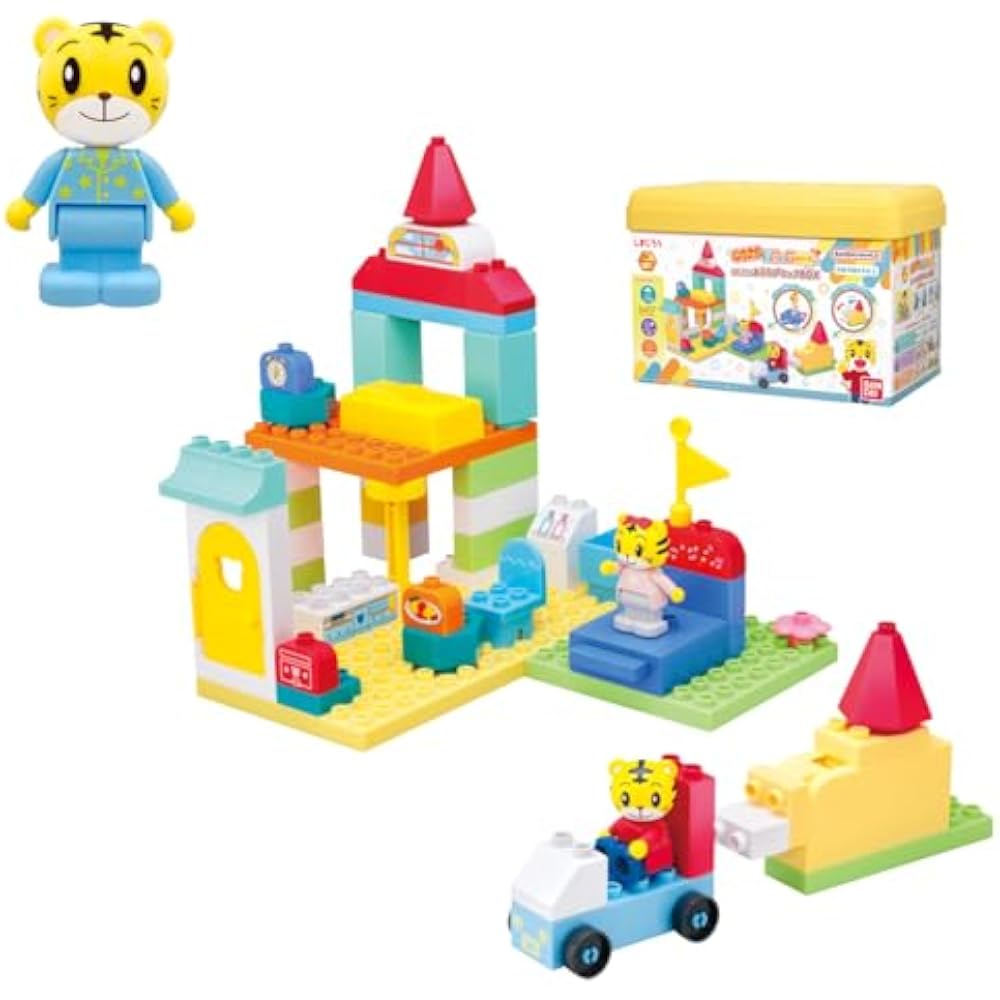 [BANDAI (BANDAI)] Shimajiro Action Block Series Shimajiro s House Block Box (Bonus: Shimajiro Blo...