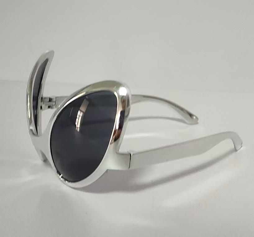 Adult Unisex Funny Alien Sunglasses with UV Protection for Parties