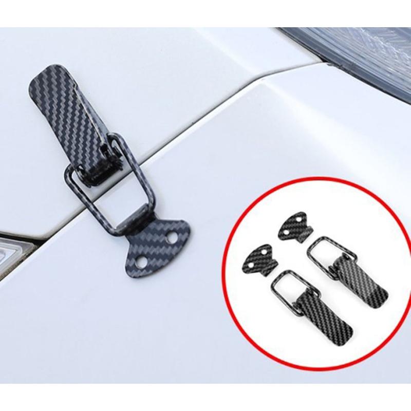 2 Pcs Bumper Fixed Lock Buckle Trunk Surround Fixed Decoration Buckle Paired