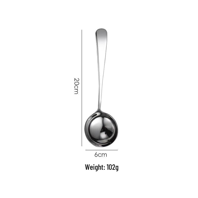 TLXT 304 Stainless Steel Thickened Soup Spoons