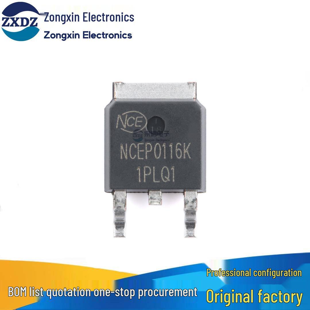 

Authentic NCEP0116K TO-252-2 N-Channel 100V 16A Power MOSFET