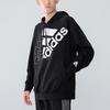 Adidas Sport-Hoodie mit großem Logo für Herren, Oberteile, Schwarz GS8747