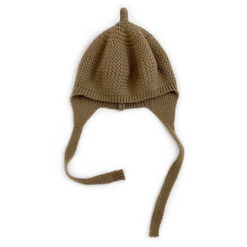 Cat Brother Autumn Winter Children's Cute Braids Beret - Sweet, Stylish Knit Wool Hat for Girls