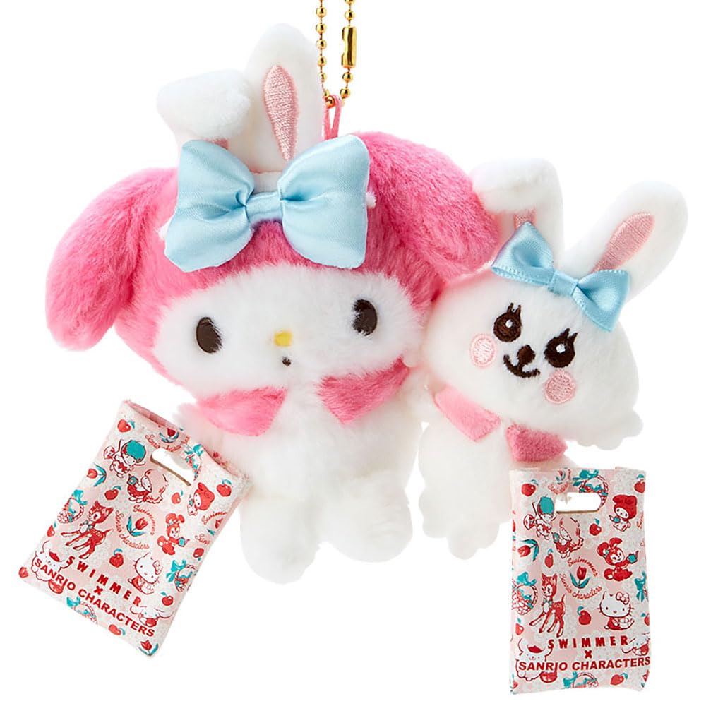 Sanrio (SANRIO) Sanrio Mascot Holder SWIMMER x SANRIO CHARACTERS My Melody My Melody My Melody My Melody Character 11 x 12 x 5 cm Character 475416