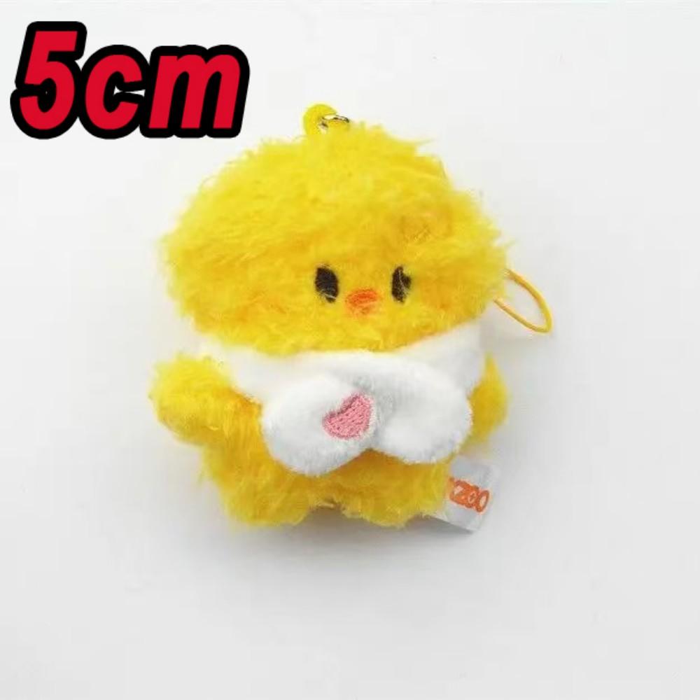 *5cm Straykids Mini Keychain Plush Doll Pendant FM Doll Creative Doll Bag Pendant Children's Fans Cute Gift