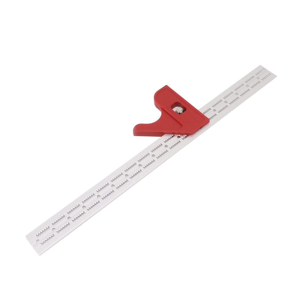Woodworking Caliper Adjustable Angle Level Hand Measuring Tool Marking Layout Straight Ruler