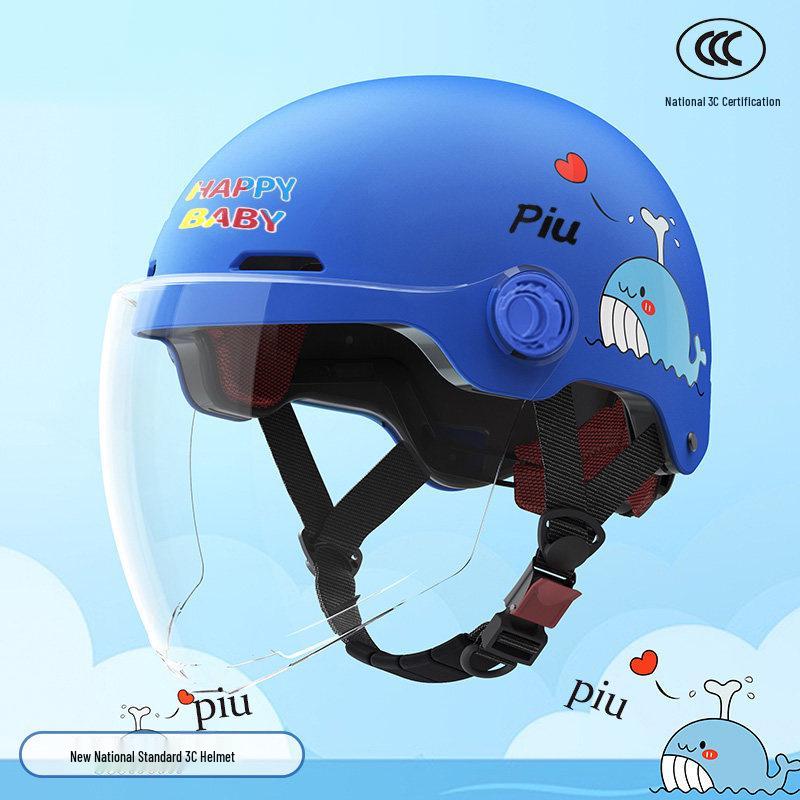 3C Certified Kids  Electric Vehicle Helmet - All-Season Sun Protection for Boys & Girls