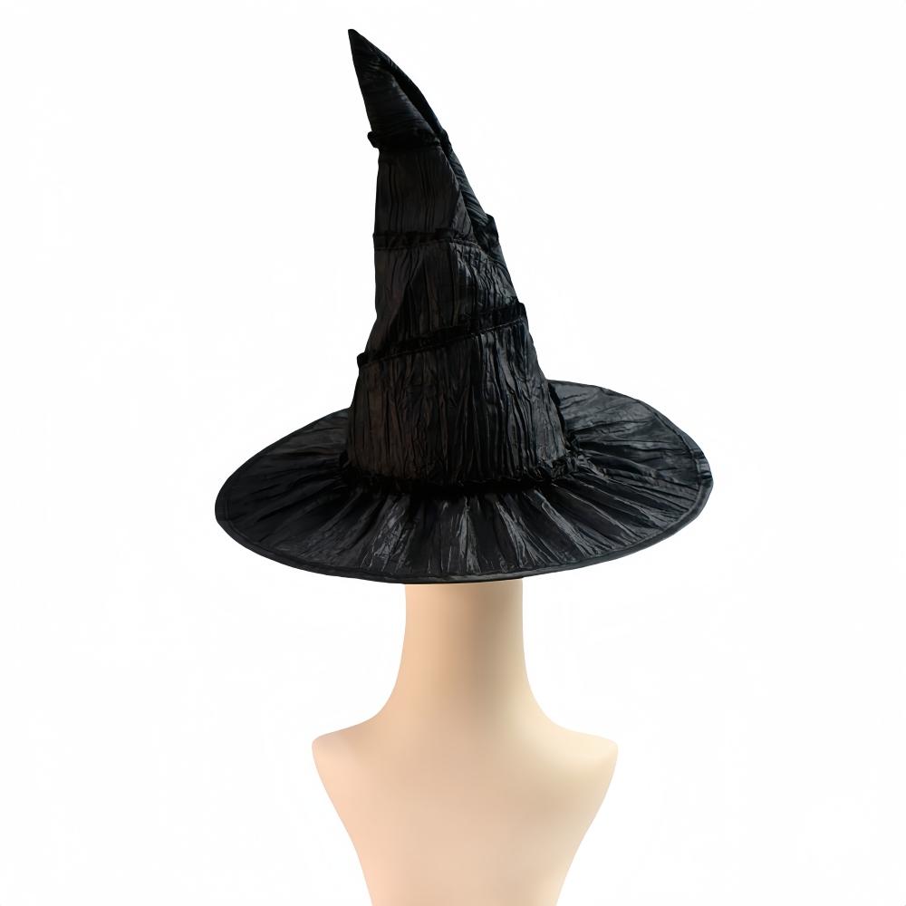 Wicked Elphaba Cosplay Hat Glasses Eyewear Fantasia Costume Disguise for Women Roleplay Halloween Carnival Accessories Props