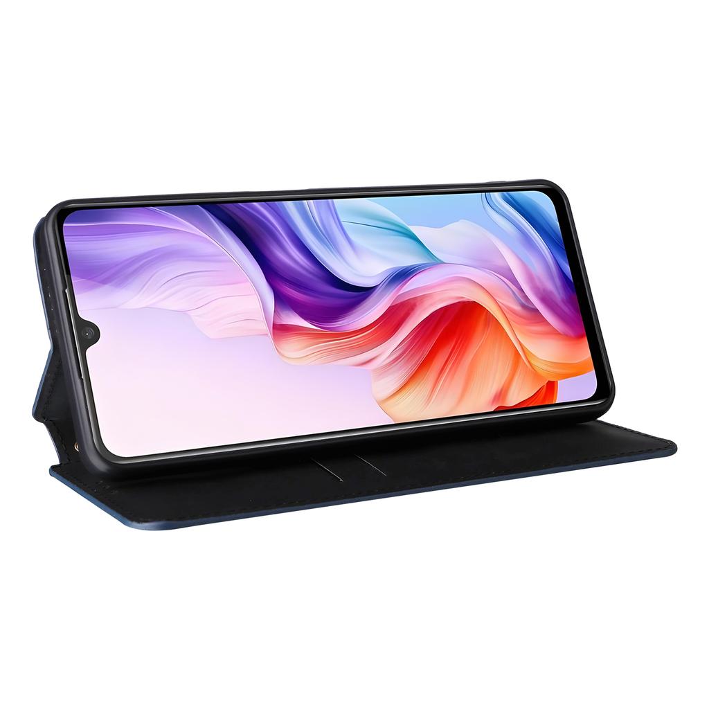For ZTE Blade V70 Max/nubia V70 Max Case Wallet Rhombus Imprinted Leather Phone Cover