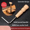 Light Weight Guitar Adjustment Wrench With Nonslip Wood Grip Guitar Maintenance Tool For Quick String Adjustments