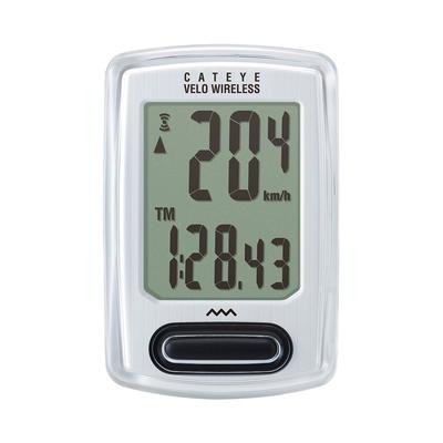 CAT EYE Cycle Computer VELO WIRELESS White Speedometer Bicycle CC-VT230W