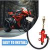 Bakre bromshuvudcylinderpump med behållare Kompatibel med Suzuki GSXR 600 750 1000 1100 GSX1300R RF600 RF900 SV650 SV1000 GC150/200 (röd)