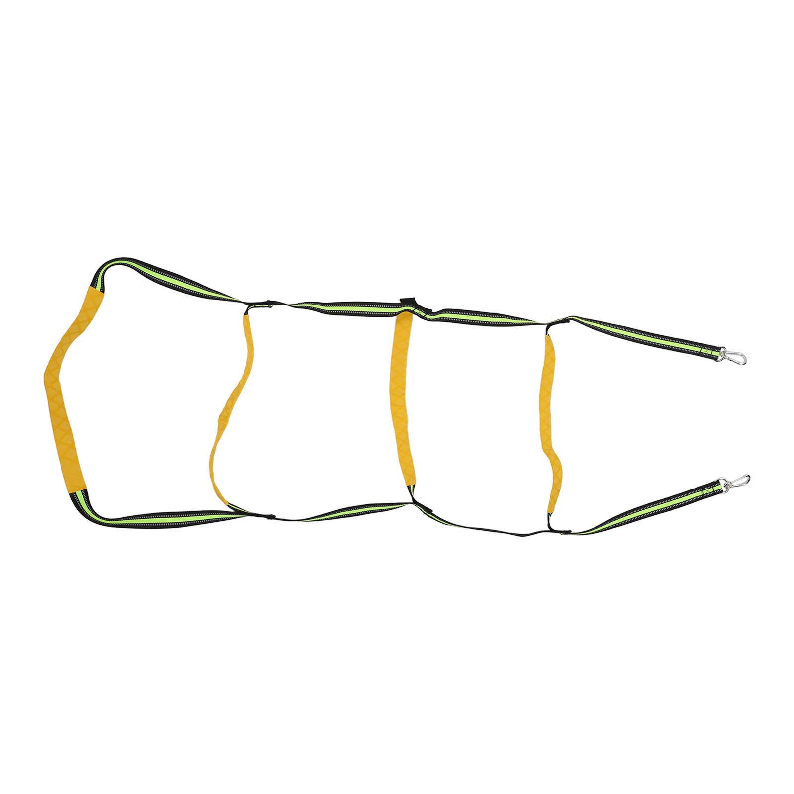 

Лодочная веревочная лестница 4 ступени складная защита от УФ-лучей светоотражающая веревка морская веревочная лестница с крюками из нержавеющей стали