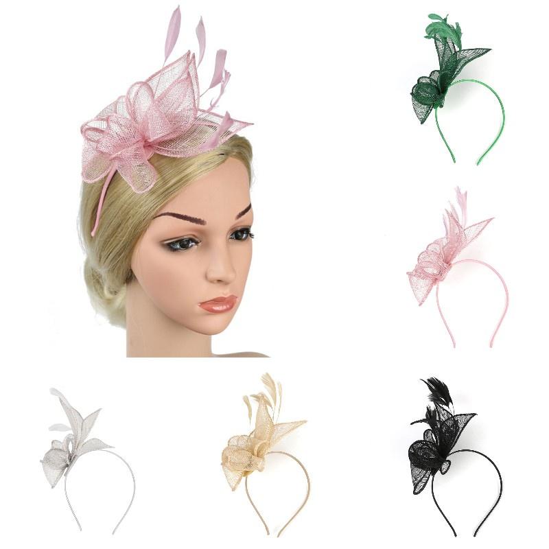 Nádherná malá sponka do vlasů s mašlí, Vintage ozdoba hlavy pro nevěstu, Fotografování a Módní doplňky