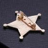 Broches de Estrela com Strass Pin de Lapela de Estrela de Cinco Pontas Broche Joias de Destaque para Mulheres