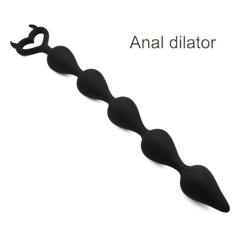 36cm Long Anal Beads Butt Plug Sex Shop Silicone Anal Stimulator Balls Prostate Massager Buttplug Sex Toys for Adults Women