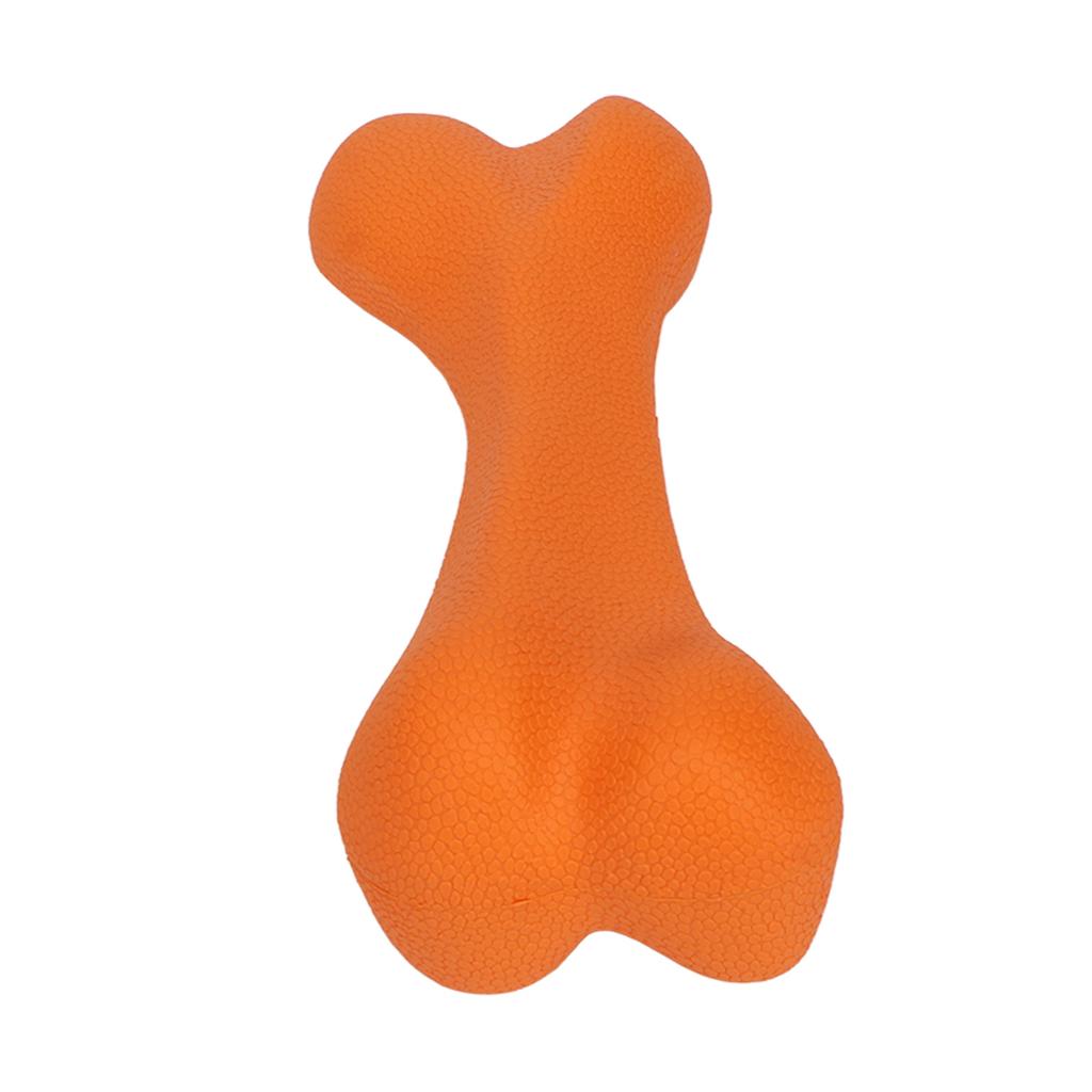 Dog Bone Toy Rubber Bite Resistant Teeth Grinding Cleaning Durable Indestructible Dog Chew Toy for Dog Puppy S