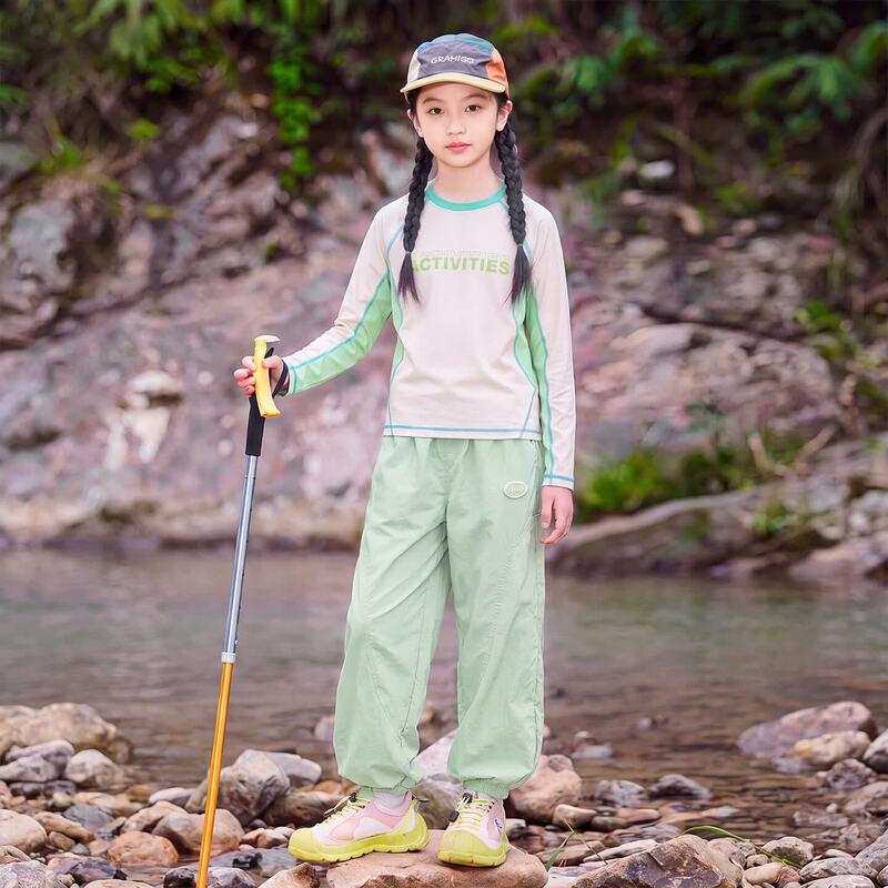Moonkids Girls' Long-Sleeve Quick-Dry Sportswear