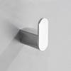 304 Stainless Steel Wall-Mounted Clothes Hook for Bathroom and Entrance - Single Hook for Coats, Hats, and Clothing