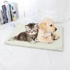 Dww Self-Heating Cushion for Cats and Dogs, Beige, 1 pc, 60*45CM. Self-heating cat cushion, battery-free electric thermal cushion, environmentally fri