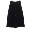 Samansa Mos2 Blue Corduroy Wide Pants L Black Women Used