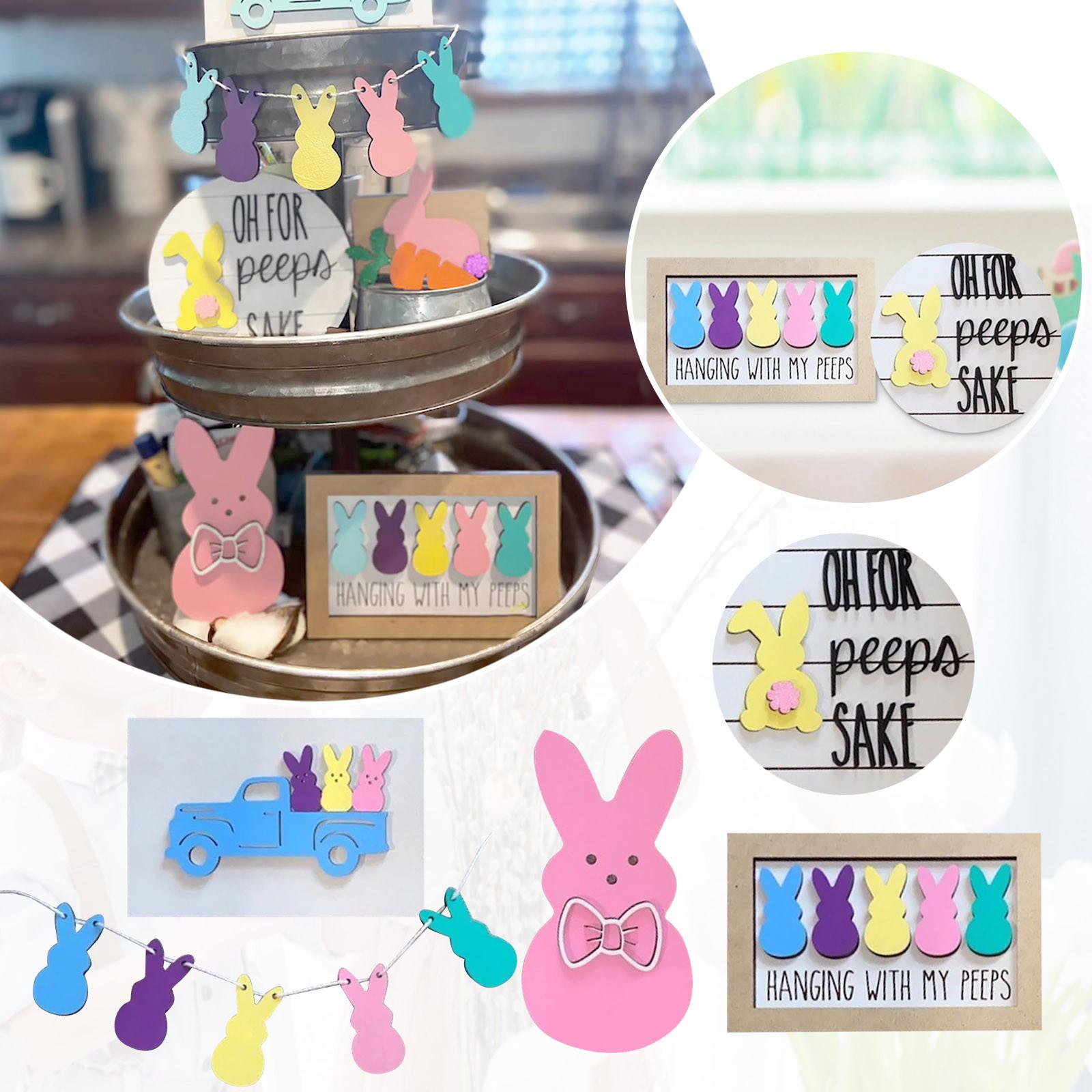 

Wiwilys Пасхальный многоярусный поднос с орнаментом, декоративное украшение для дома