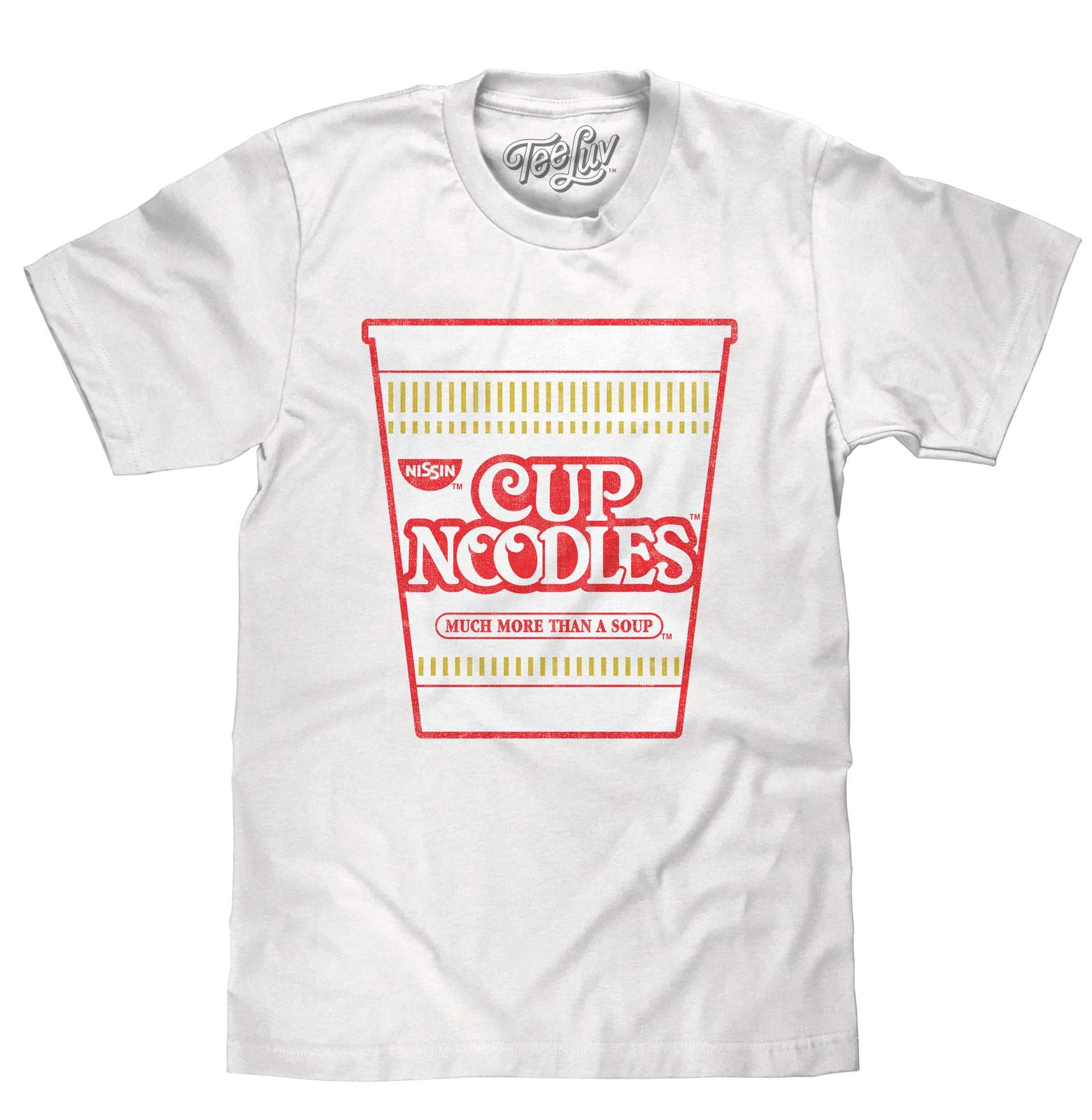 Cup Noodles Mens T Shirt White S