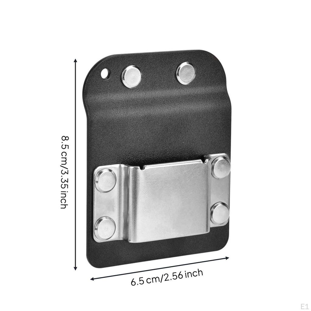Drill Belt Clip Portable Holster Metal Hardware Tool for Construction Workers,