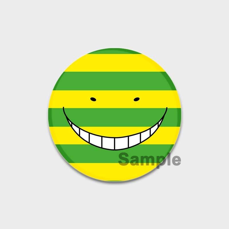 58MM 58mm Ručně vyráběné brož Pin Anime Atentát Učebna Brože Kreslený Cosplay Odznaky Batoh Dekorace klobouku Odznaky do klopy Dárky