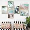 Decorative Poster Beach Ocean Summer Theme Wall Poster Prints Canvas Painting Wall Art Pictures Living Room Office Decorative