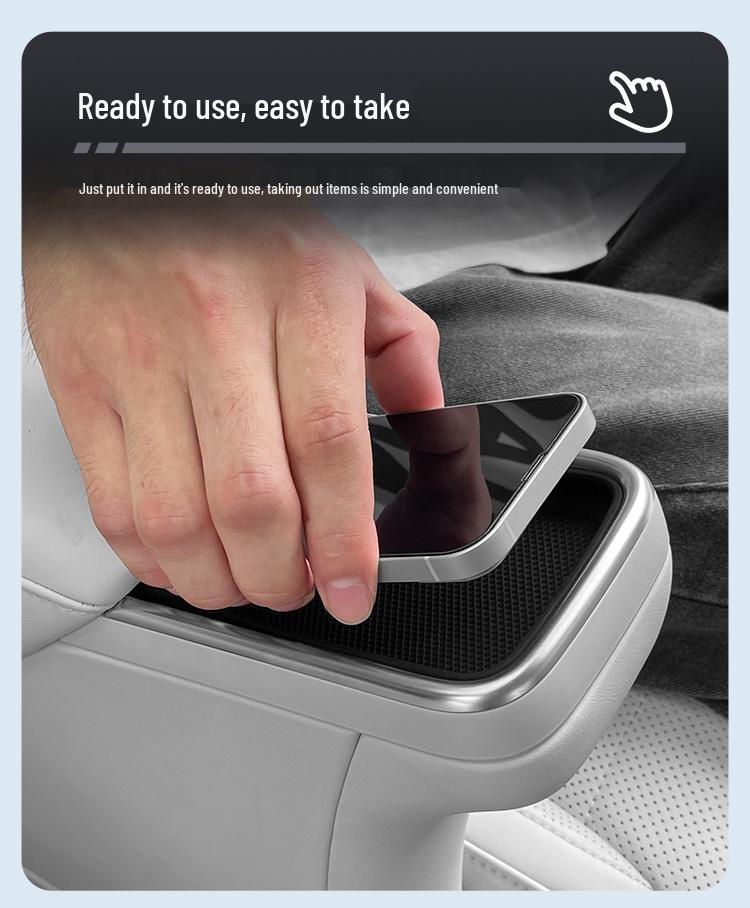 Ideal MEGA Center Console Wireless Charging Anti-Slip Silicone Pad for Car Interior Protection