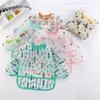 Feeding Bib Silicone Bib For Baby Bibs Toddler Waterproof Long Sleeve Baby Apron